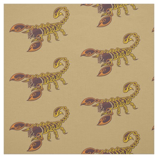 Celtic Knot Scorpion Stof (Swatch)