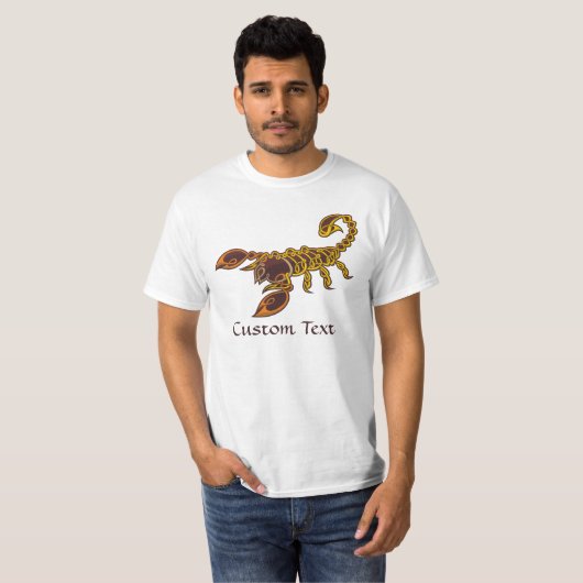 Celtic Knot Scorpion T-shirt (Voorkant volledig)