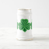 Celtic Knot Shamrock Bierpul (Center)