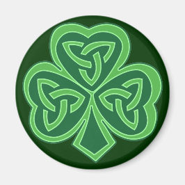 Celtic Knot Shamrock Magneet