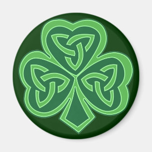 Celtic Knot Shamrock Magneet