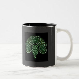 Celtic Knot Shamrock Mok