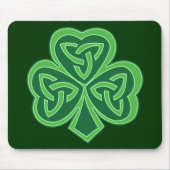 Celtic Knot Shamrock Muismat (Voorkant)