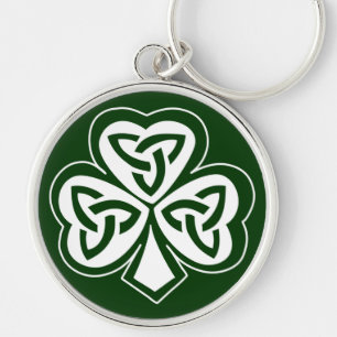 Celtic Knot Shamrock Sleutelhanger