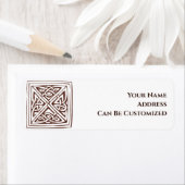 Celtic Knot Square Etiket (Insitu)