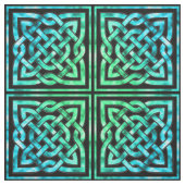 Celtic Knot - Square Pattern Fabric Stof (Swatch)