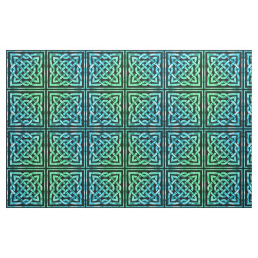 Celtic Knot - Square Pattern Fabric Stof (Fat Quarter)