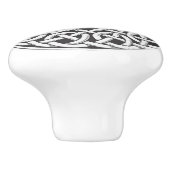 Celtic Knot Stijl Deurknop Kastgreep Keramische Knop (Zijkant)