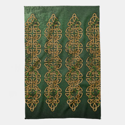 Celtic Knot Strips Theedoek (Verticaal)