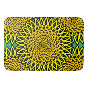 Celtic Knot Sunflower Pattern Badmat
