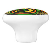 Celtic Knot Swirl Deb Cabinet Pull Keramische Knop (Zijkant)