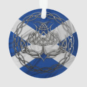 Celtic Knot Thistle Ornament (achterkant)