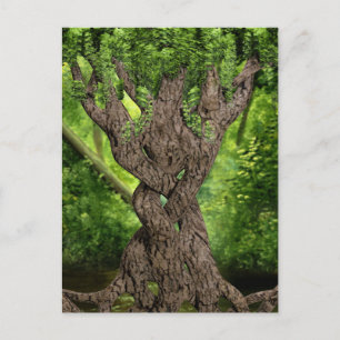 Celtic Knot Tree Briefkaart