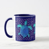 Celtic Knot Turtle (Blue)-Mokken Mok (Links)