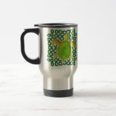 Celtic Knot Turtle (Green) Travel Mugs Reisbeker (Links)