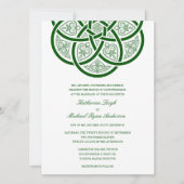 Celtic Knot Wedding Invitations Kaart (Voorkant)