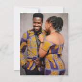 Celtic Knot Wedding RSVP Card Kaartje (Achterkant)