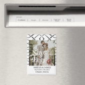 Celtic Knot Wedding Save the Date Magnet (Insitu (Vaatwasser))