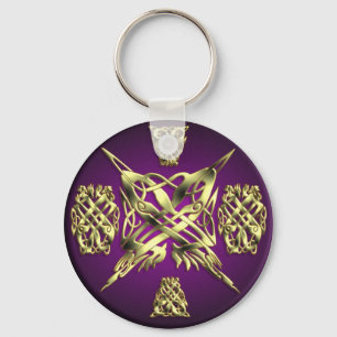 CELTIC KNOT WORD 1 ROND SLEUTELHANGER