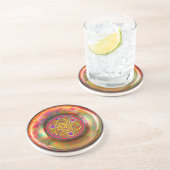 Celtic Knot Zandsteen Onderzetter (Zijkant)