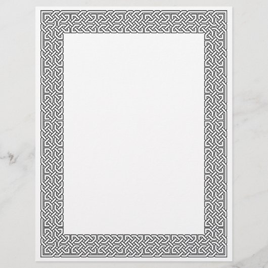 Celtic Knots Border (Voorkant)