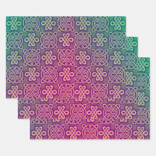 Celtic Knots Inpakpapier Vel