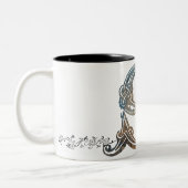 Celtic Knots Letter S Mug Tweekleurige Koffiemok (Links)