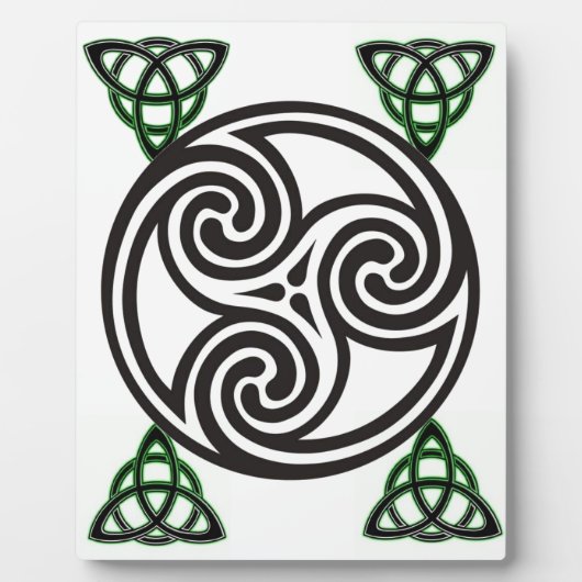 Celtic Knots Plaque Fotoplaat (Voorkant)