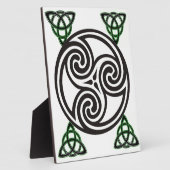 Celtic Knots Plaque Fotoplaat (Zijkant)