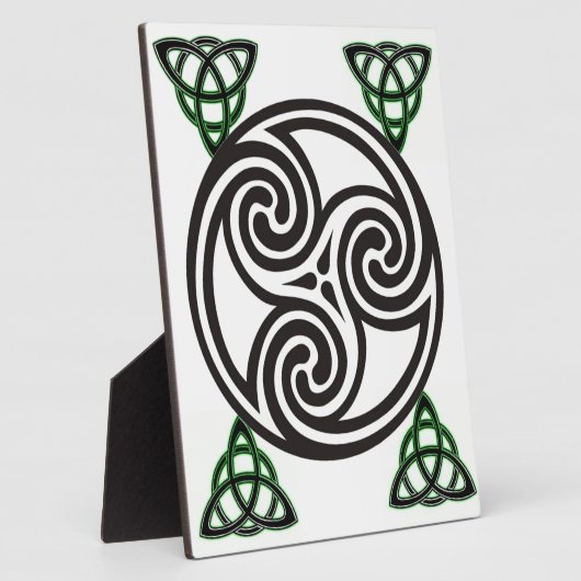 Celtic Knots Plaque Fotoplaat (Zijkant)