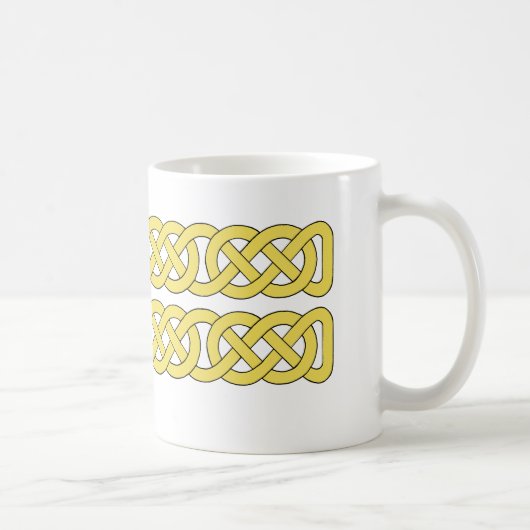 Celtic Knotwork Band Koffiemok (Rechts)