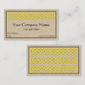 Celtic Knotwork Band Visitekaartje (Voorkant / Achterkant)