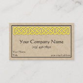 Celtic Knotwork Band Visitekaartje (Voorkant)