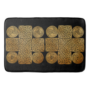 Celtic Knotwork Cross Badmat