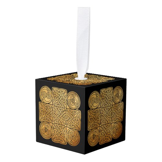 Celtic Knotwork Cross Decoratie (Voorkant hoekig)