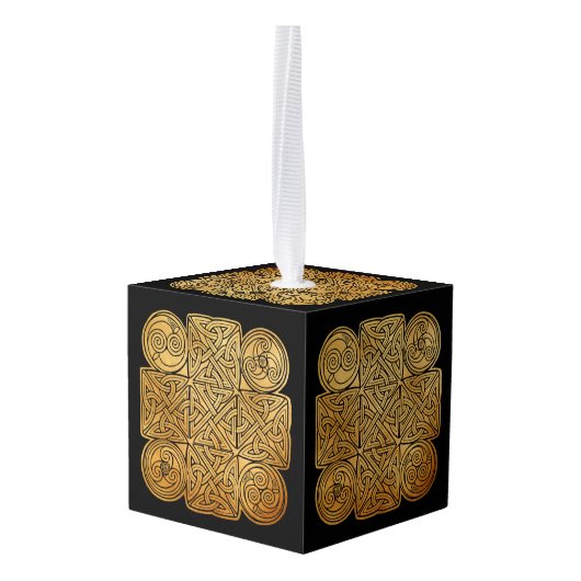 Celtic Knotwork Cross Decoratie (Achter hoekig)