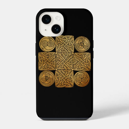 Celtic Knotwork Cross iPhone Hoesje (Achterkant)