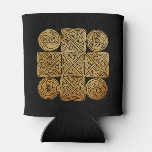 Celtic Knotwork Cross Koeler (Achterkant)