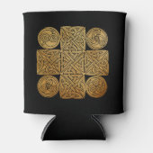 Celtic Knotwork Cross-koeler Blikjeskoeler (Voorkant)