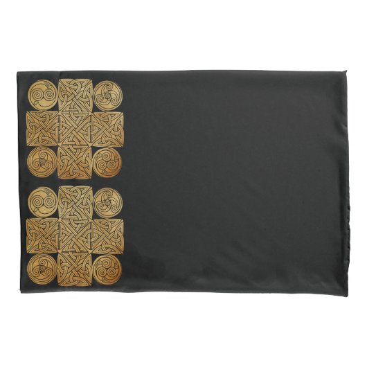 Celtic Knotwork Cross Kussensloop (Voorkant)