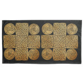 Celtic Knotwork Cross Kussensloop (Voorkant-Links)