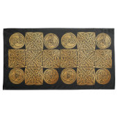Celtic Knotwork Cross Kussensloop (Voorkant-Rechts)