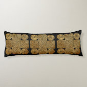 Celtic Knotwork Cross Lichaamskussen (Achterkant)