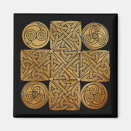 Celtic Knotwork Cross Magneet