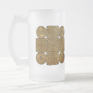 Celtic Knotwork Cross Matglas Bierpul