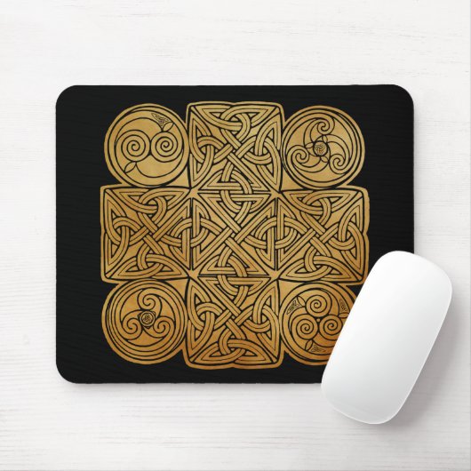 Celtic Knotwork Cross Muismat (Met muis)