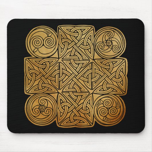 Celtic Knotwork Cross Muismat (Voorkant)