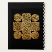 Celtic Knotwork Cross Planner (Achterkant)
