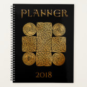Celtic Knotwork Cross Planner (Voorkant)