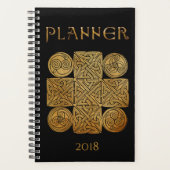 Celtic Knotwork Cross Planner (Voorkant)